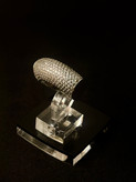 انگشتر نقره زنانه هزار نگین کدAR103