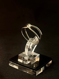 انگشتر نقره زنانه طرح گره کد AR1۳۴